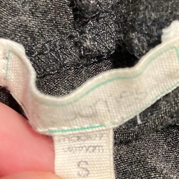 Ava James Handkerchief Hem Cardigan In Gray Women's Small - Picture 6 of 8